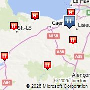 Chateau les Bruyeres Map